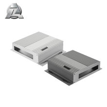 graues, silbernes, extrudiertes Aluminiumgehäuse mit Aluminium-Gehäuse